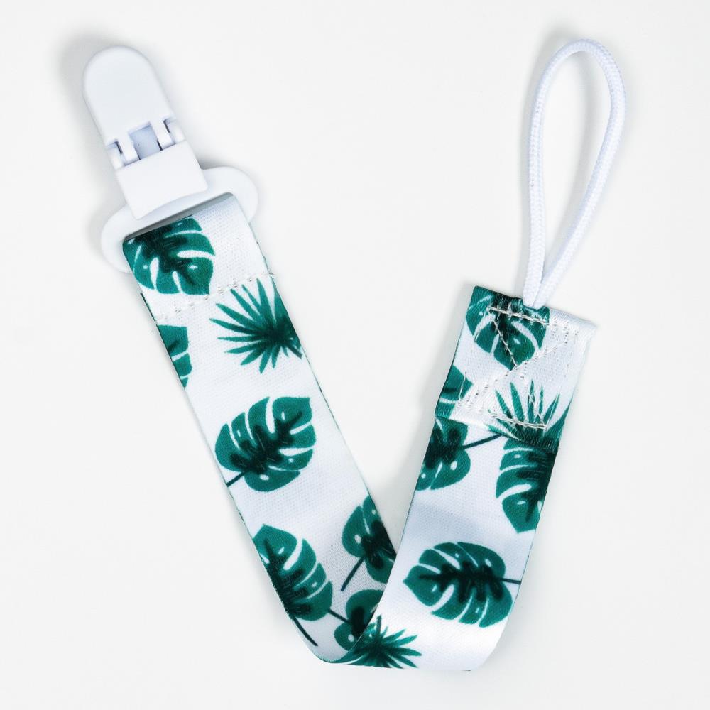 Картинка Держатель для соски - пустышки «Листья», на ленте (№5421486) от магазина Мир детей Товары для Новорожденных