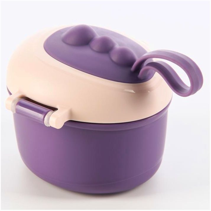№ 7653232 Контейнер для хранения детского питания, 220 мл=110 грамм смеси, фиолетовый