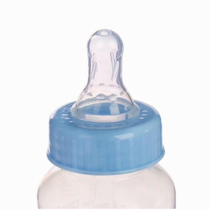 Картинка Бутылочка для кормления, классическое горло, 150 мл., от 0 мес., цвет голубой (№2969790) от магазина Мир детей Товары для Новорожденных