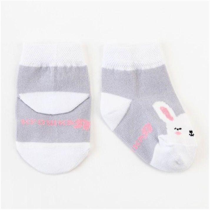 Картинка Набор носков Крошка Я «Зайчонок», 2 пары, 8-10 см (№6905014) от магазина Мир детей Товары для Новорожденных