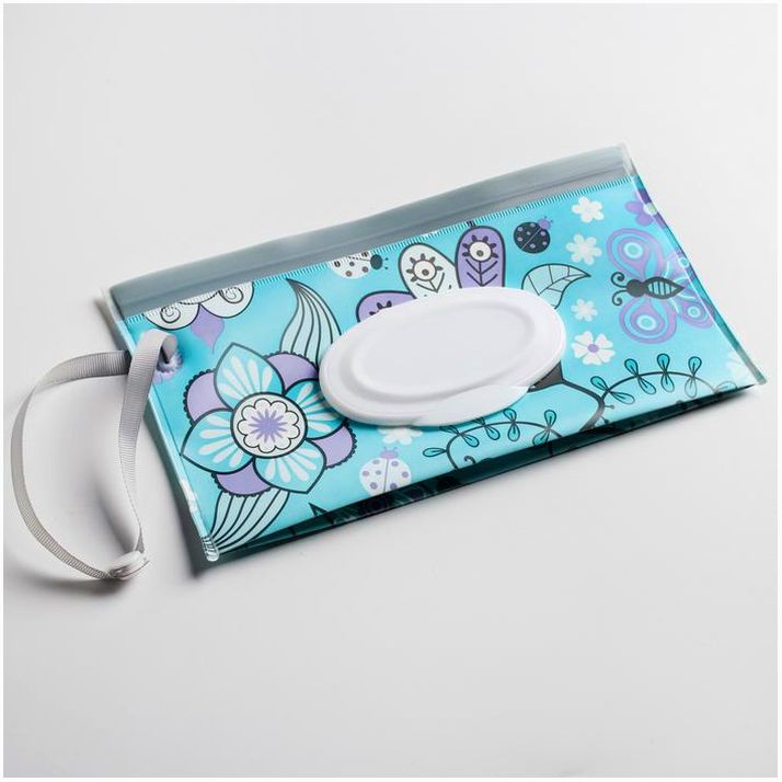 Контейнер для салфеток с петелькой «Абстракция», цвет МИКС артикул анонс 4758807