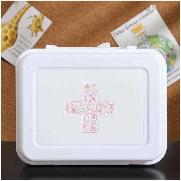 Картинка Аптечка малая, 900 мл, цвет снежно-белый (№2042792) от магазина Мир детей Товары для Новорожденных