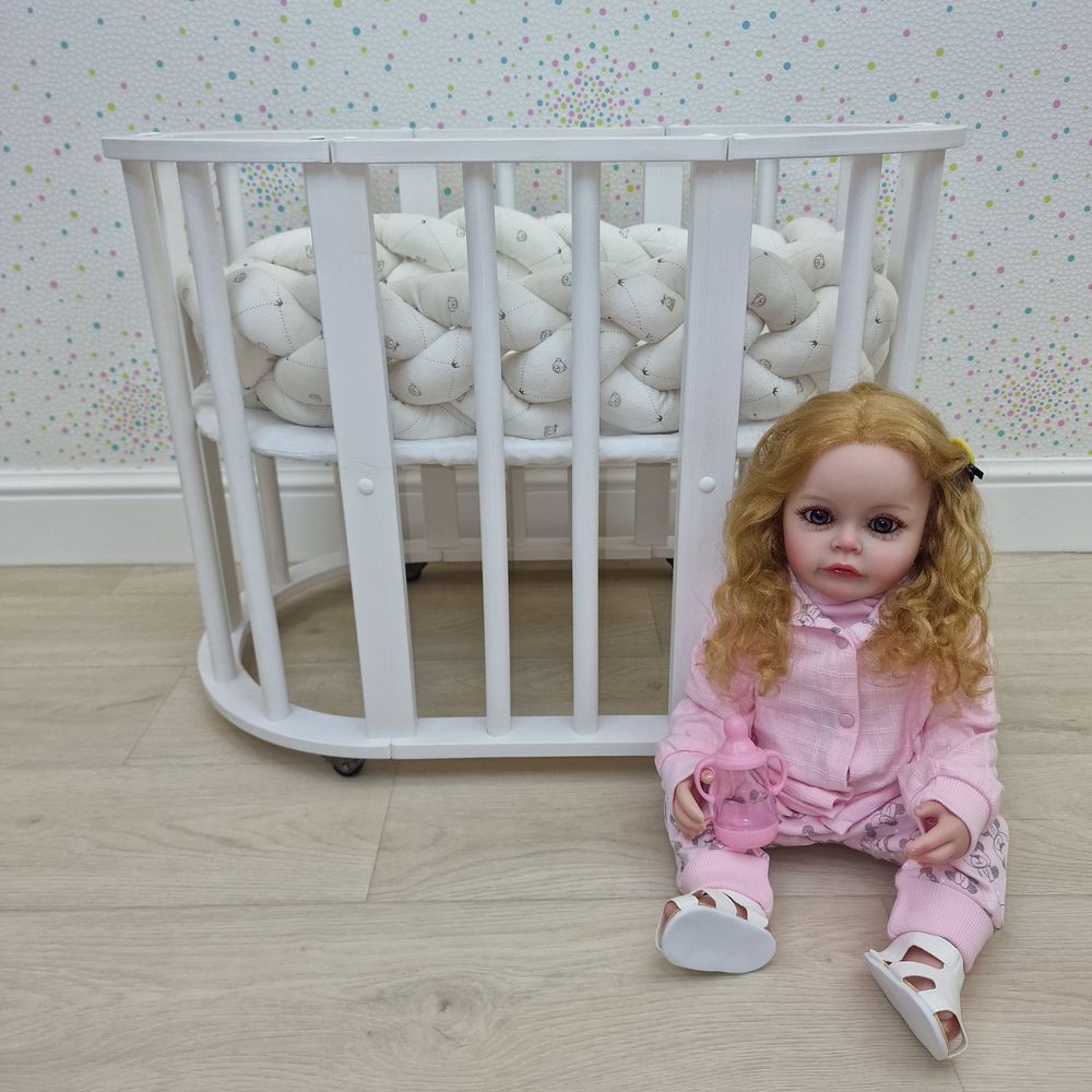 Пеленка для новорожденного с кружевами (бязь) артикул анонс КуклКПБ2_22