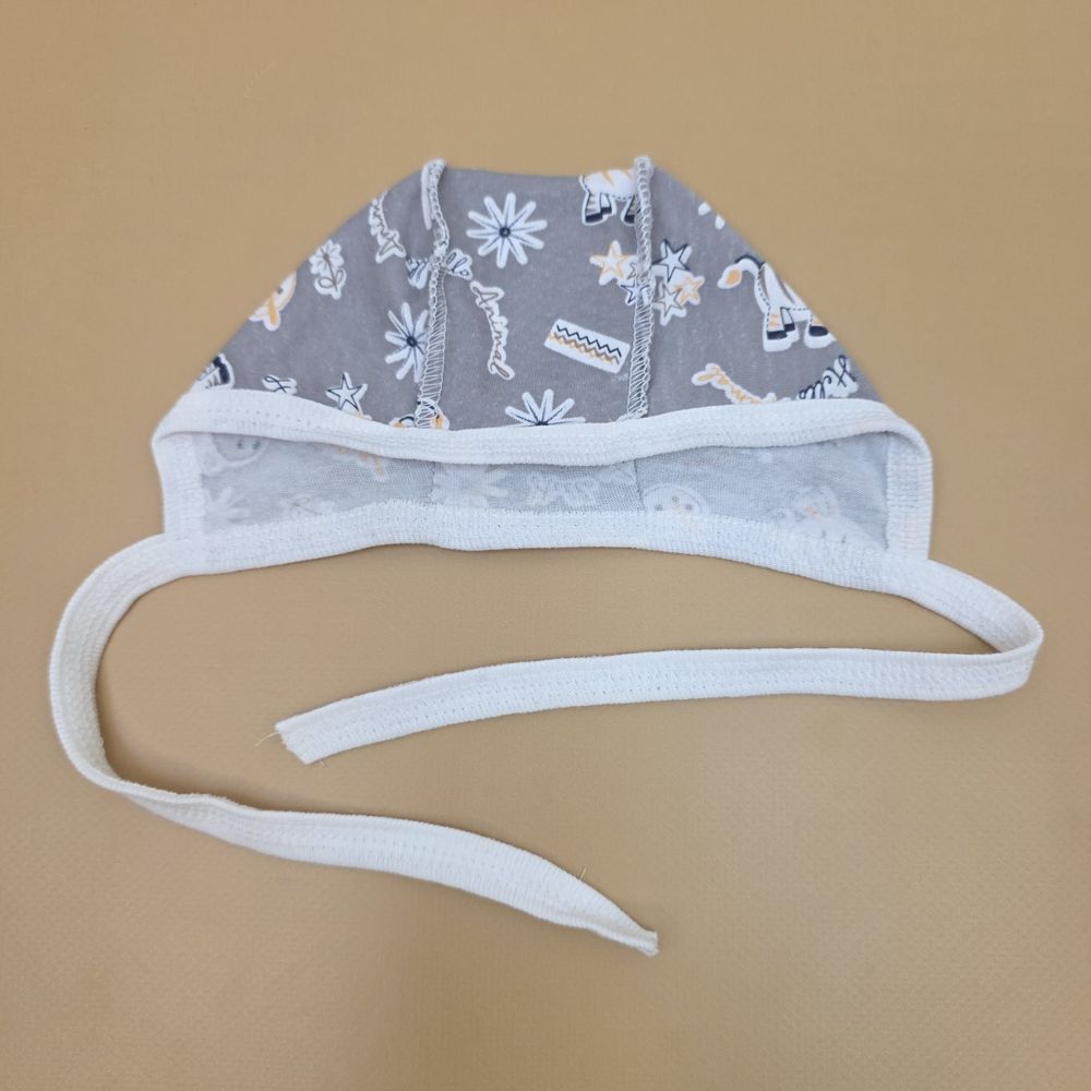 Чепчик №6 (кулирка, швы наружу) артикул анонс 2698-40МД