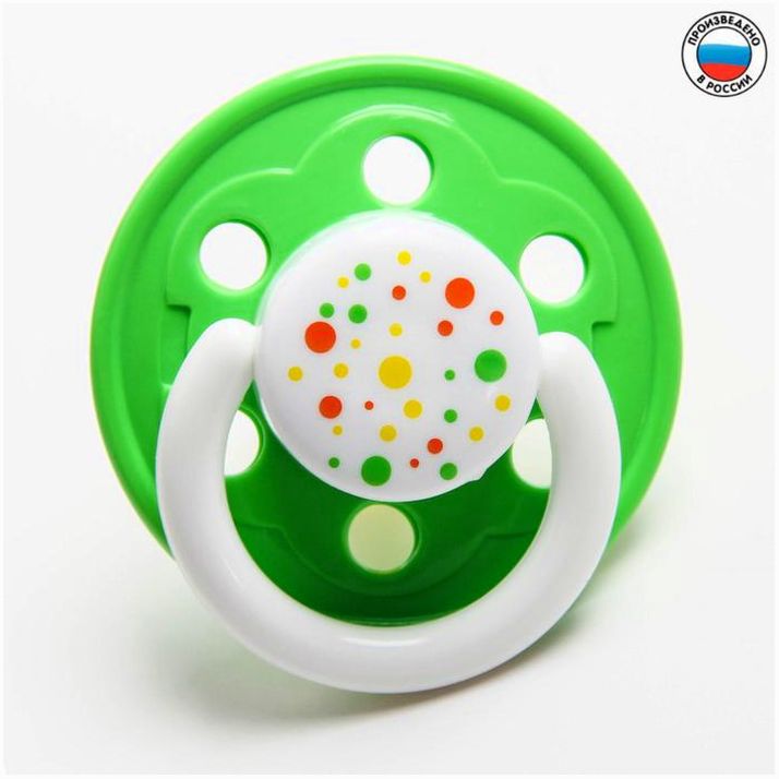 Соска-пустышка латексная классическая «Чудо», от 0 мес., цвета МИКС артикул анонс 2103030