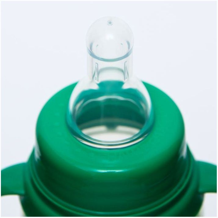 Картинка Бутылочка для кормления «Авокадо», классичееское горло, от 0 мес, 250 мл., цилиндр, с ручками (№5399877) от магазина Мир детей Товары для Новорожденных