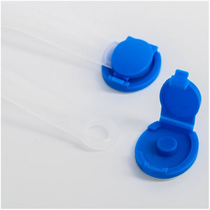 Картинка Блокиратор дверей универсальный, 2 шт., цвет голубой (№1259479) от магазина Мир детей Товары для Новорожденных