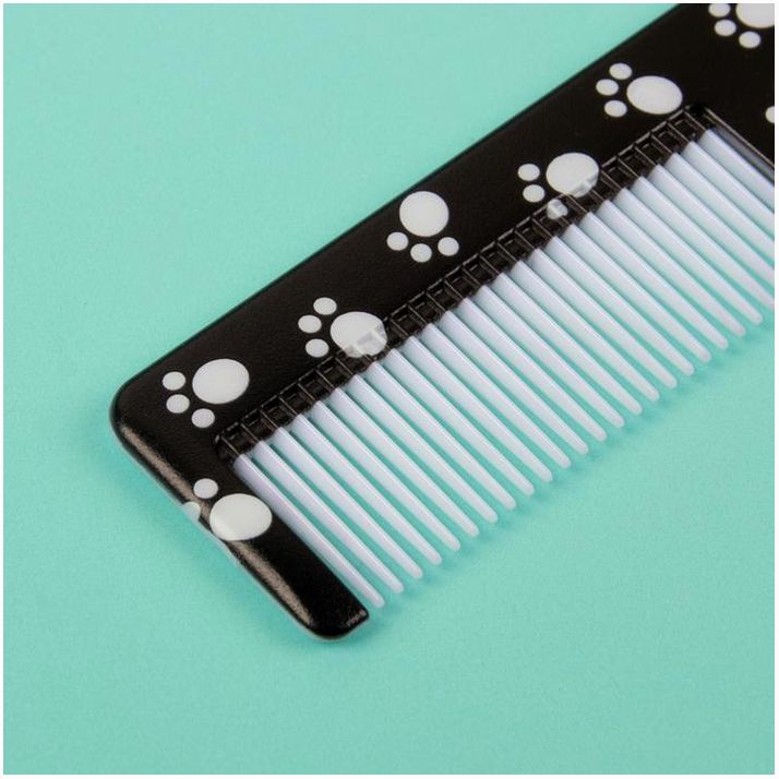 № 4563935 Расчёска фигурная «Милая панда», 14,5 ? 3,5 см