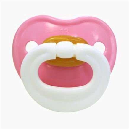 № 2729АТ Пустышка (от 0 мес., латекс, ортодонтическая, с кольцом, 