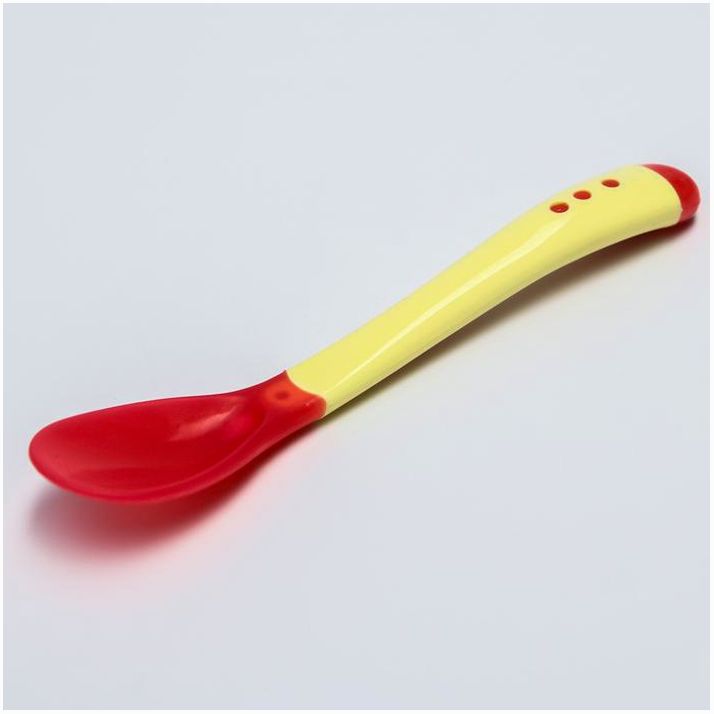 Картинка Набор для кормления, 3 предмета: миска 350 мл на присоске, крышка, термоложка, цвет жёлтый (№1917377) от магазина Мир детей Товары для Новорожденных