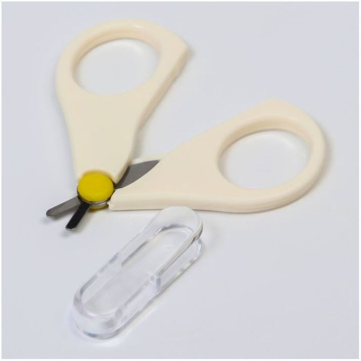 № 6913471 Детские маникюрные ножницы, цвет белый