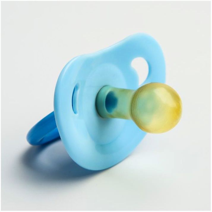 Картинка Соска-пустышка латексная классическая «Весёлое настроение», от 0 мес., цвета МИКС (№2103029) от магазина Мир детей Товары для Новорожденных