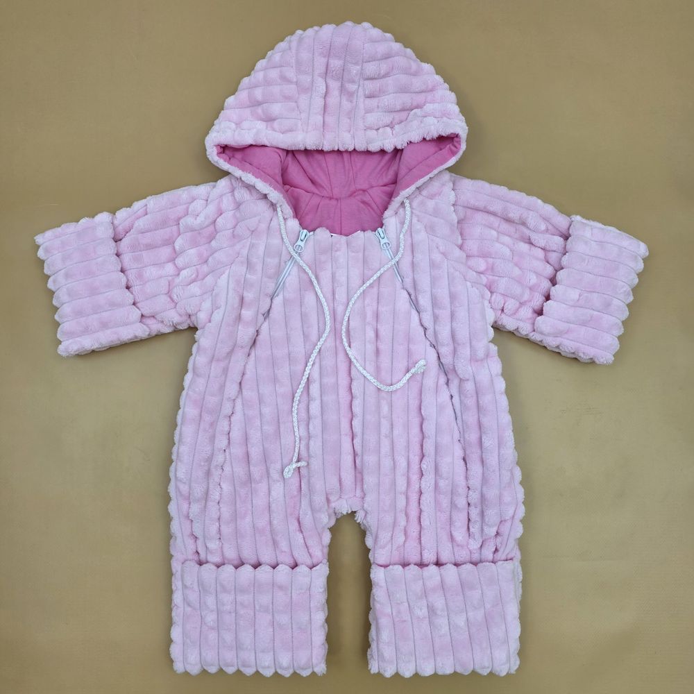 Комбинезон №16 (верх кулирка/плюш, вставка кулирка/плюш, внутри кулирка/плюш) ассорти артикул анонс 0395-56МД