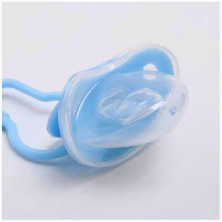 Картинка Пустышка с держателем, ортодонтическая, от 0 мес., виды и цвета МИКС (№4301014) от магазина Мир детей Товары для Новорожденных