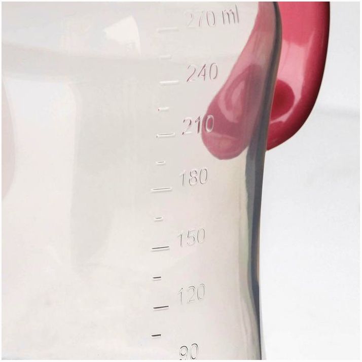 Картинка Поильник - непроливайка с силиконовым носиком, 270 мл, сиреневый/розовый (№9269316) от магазина Мир детей Товары для Новорожденных