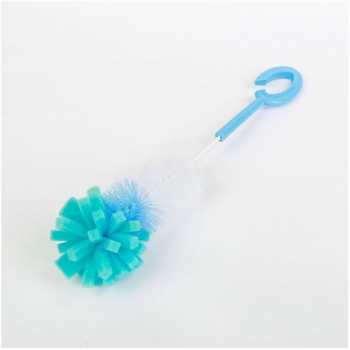 № 2300099 Ёршик для бутылочек с губкой, цвета МИКС