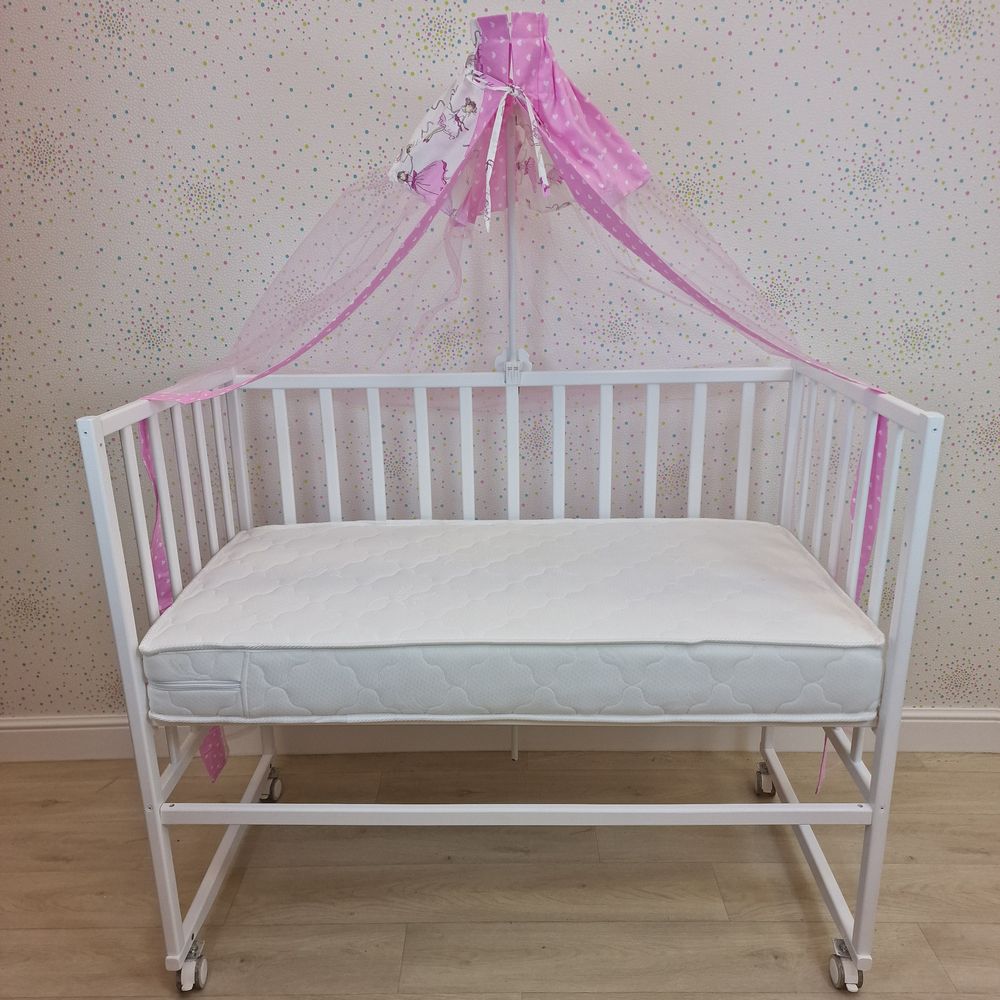 Балдахин (бязь/сеточка) + бант (бязь) артикул анонс 941_02