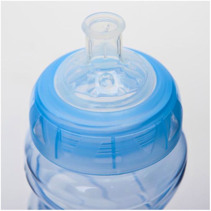 Картинка Поильник детский с мягким носиком, 340 мл., цвет голубой (№2586897) от магазина Мир детей Товары для Новорожденных