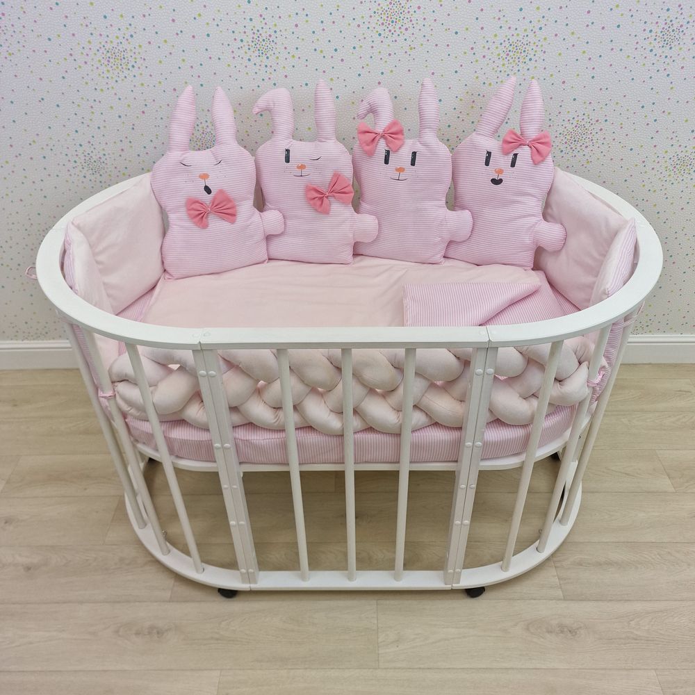 КПБ 16 пр (борт + пододеяльник + одеяло + наволочка + подушка + простынь (плюш/бязь) артикул анонс 1178-0-1бб_08