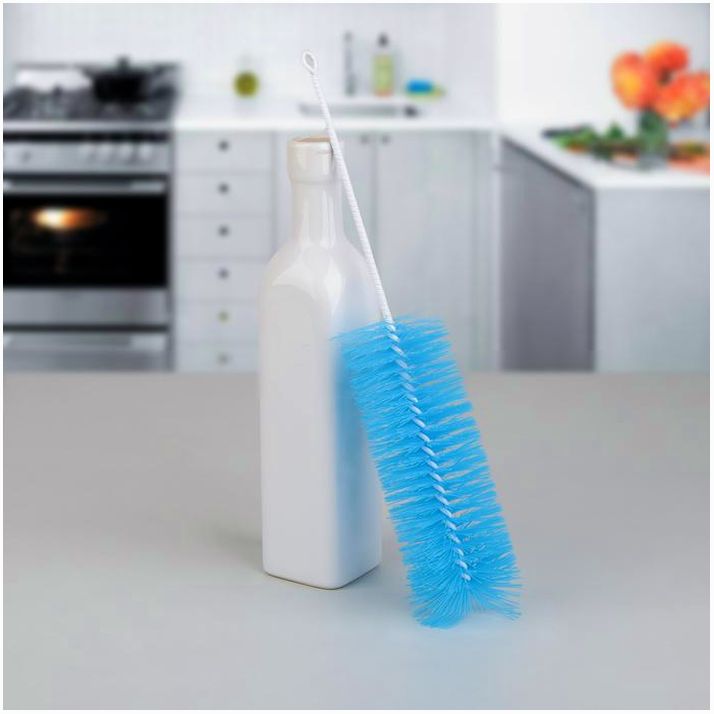 Ёршик для посуды Доляна, 30?5 см, цвет МИКС артикул анонс 896603