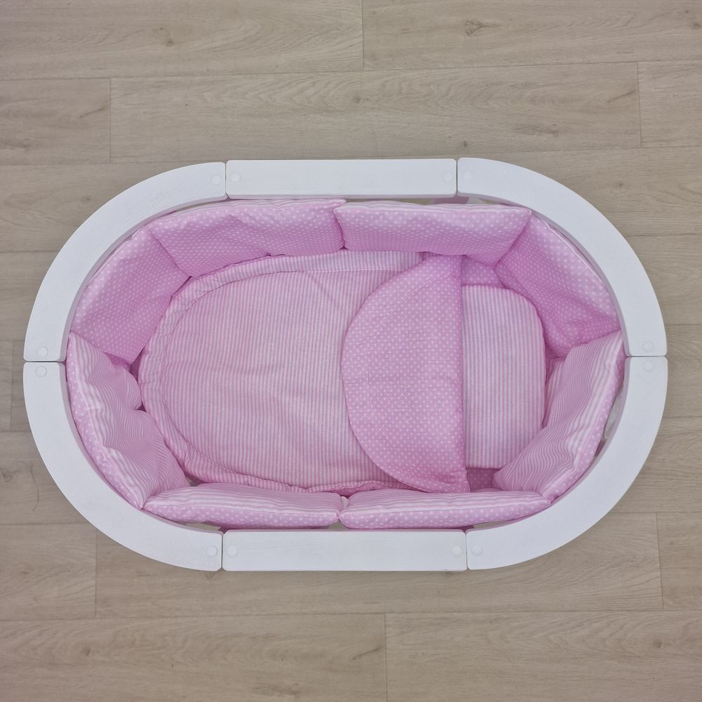 Пеленка для новорожденного с кружевами (бязь) артикул анонс КуклКПБ3_62