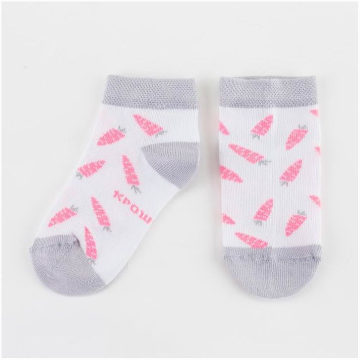 Картинка Набор новогодних носков Крошка Я «Зайчик», 2 пары, 6-8 см (№5176942) от магазина Мир детей Товары для Новорожденных