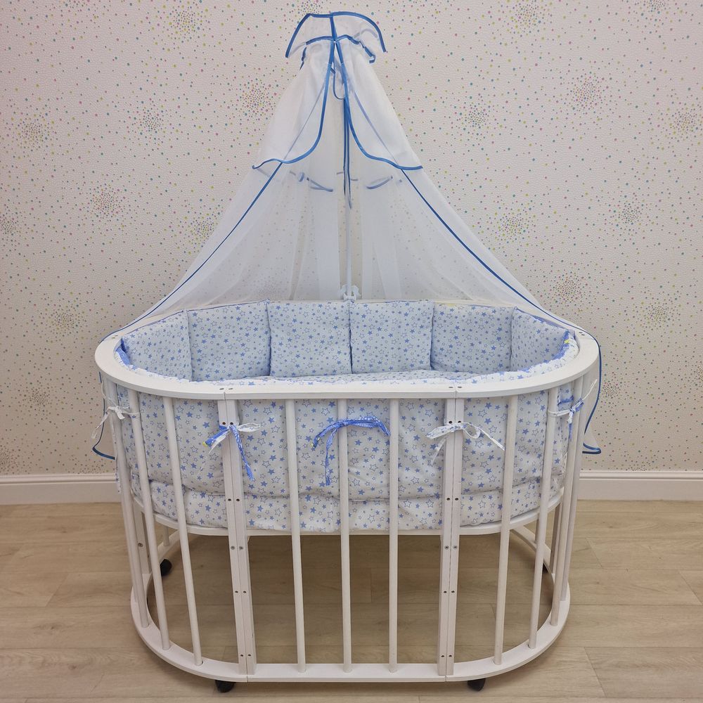 КПБ 20 пр (балдахин + борт + пододеяльник + 2 одеяла + наволочка + подушка + 2 простыни (бязь) 12кв артикул анонс 1149-О-1_07