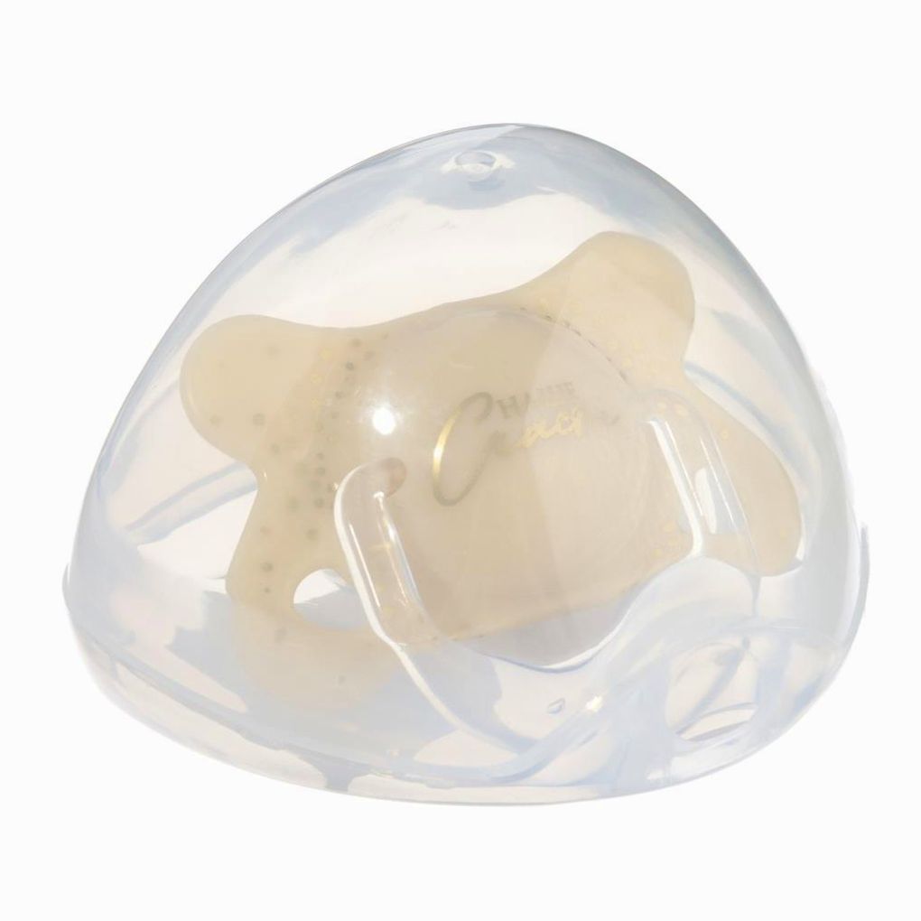 Картинка Соска - пустышка ортодонтическая «Счастье» силикон, в контейнере +6мес. (№10351992) от магазина Мир детей Товары для Новорожденных