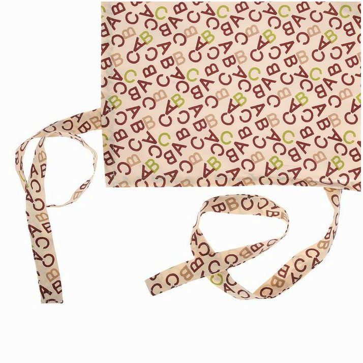 Картинка Накидка для кормления малыша, цвет бежевый, рисунок буквы (№2598217) от магазина Мир детей Товары для Новорожденных