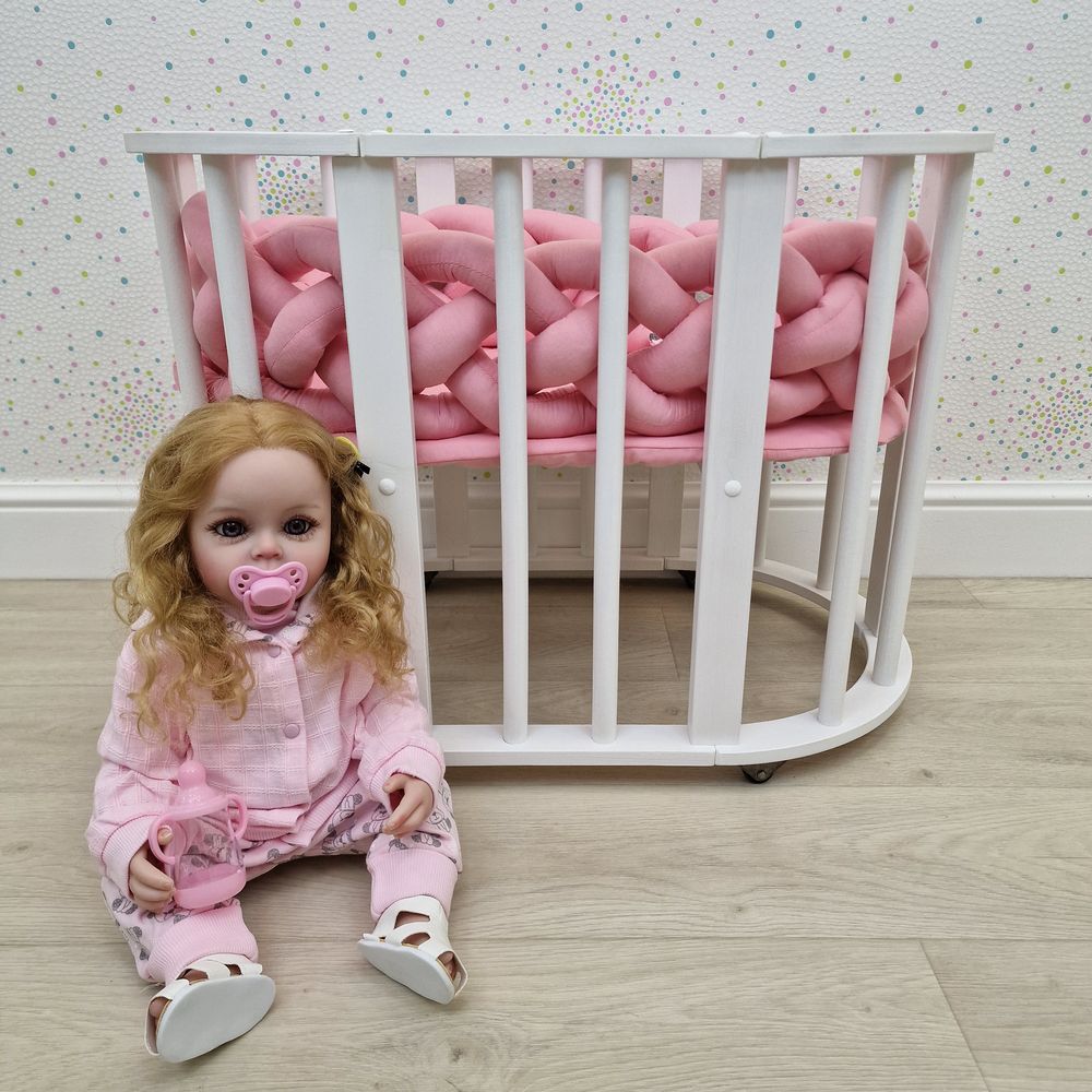 Пеленка для новорожденного с кружевами (бязь) артикул анонс КуклКПБ1_10