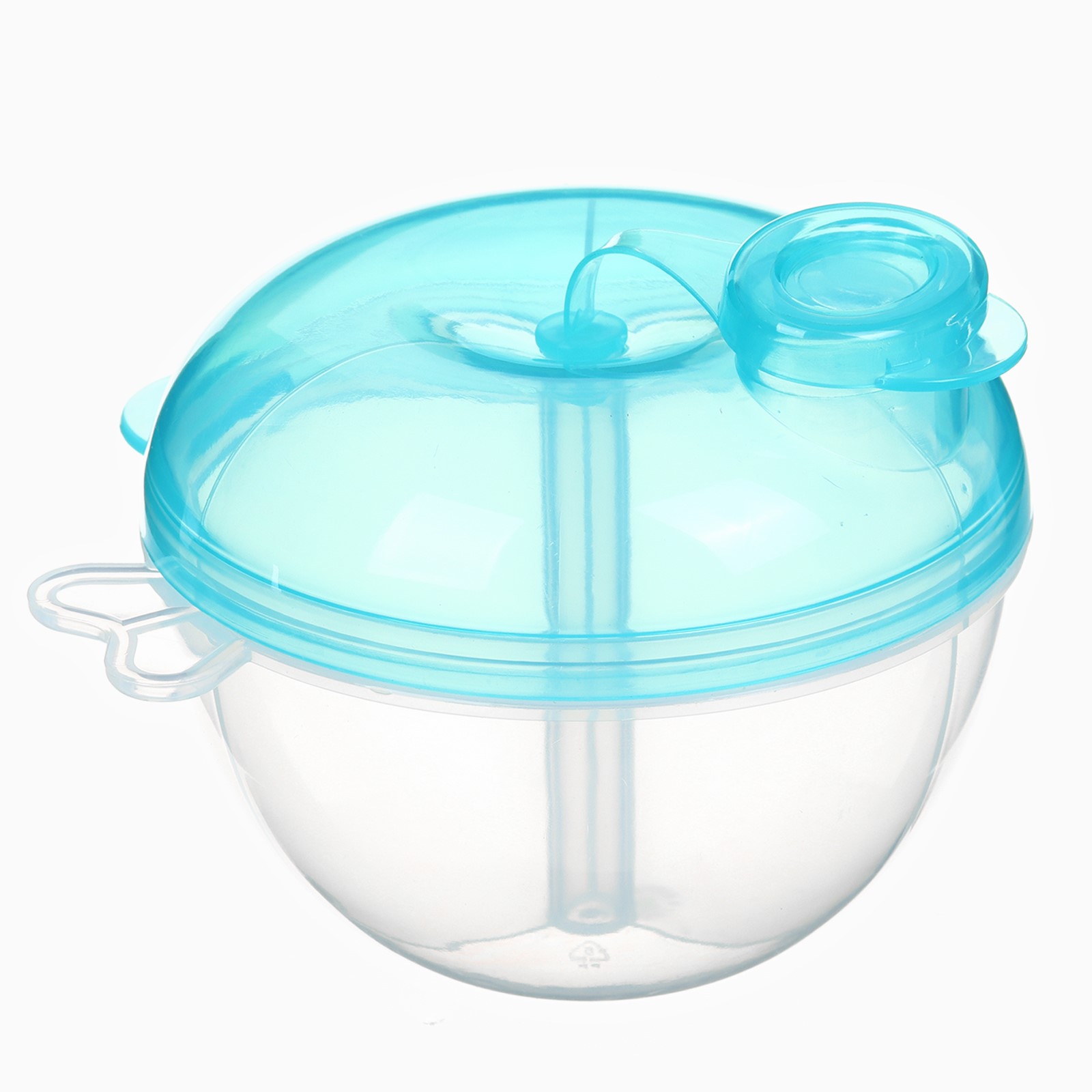 Контейнер для детского питания, 3 секции, ВИД 3, 180мл., цвет голубой артикул анонс 10745945