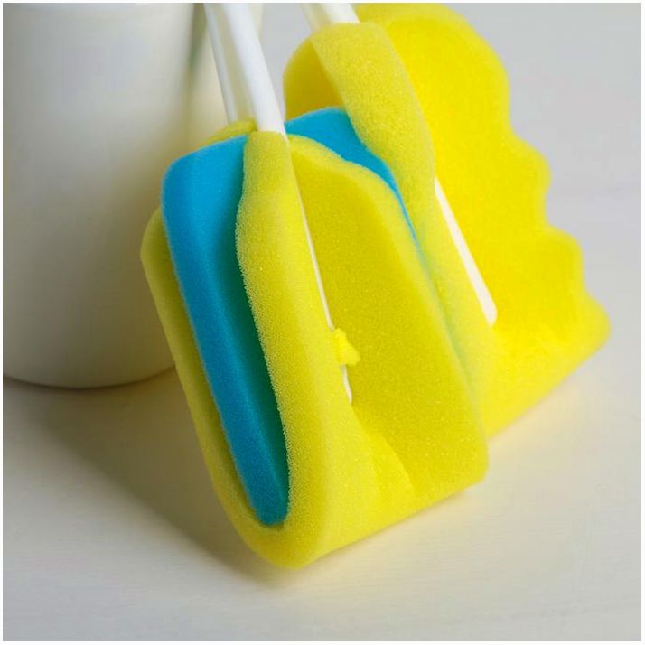 № 4613133 Набор ёршиков для посуды, 4 шт, цвет МИКС