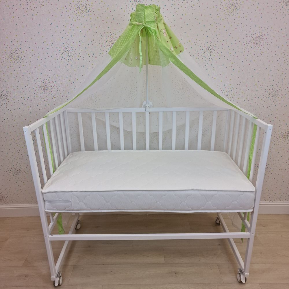 Картинка Балдахин (бязь/сеточка) + бант (бязь) (№941) цвета в ассортименте от магазина Мир детей Товары для Новорожденных