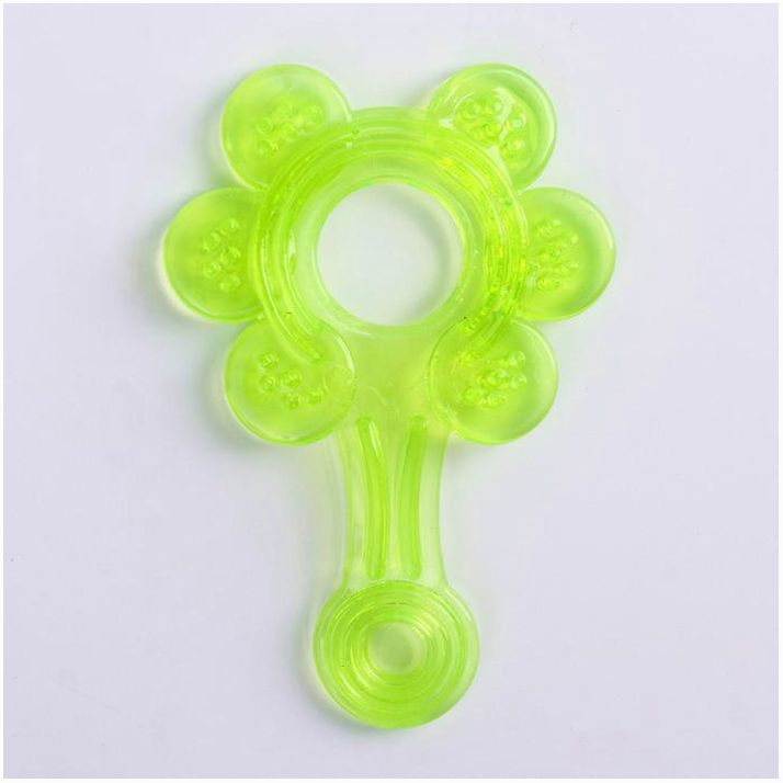 № 2300162 Прорезыватель силиконовый «Цветок», цвет МИКС, Крошка Я