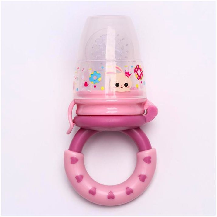 № 5057908 Ниблер для прикорма с силиконовой сеточкой «Зайка Полли»