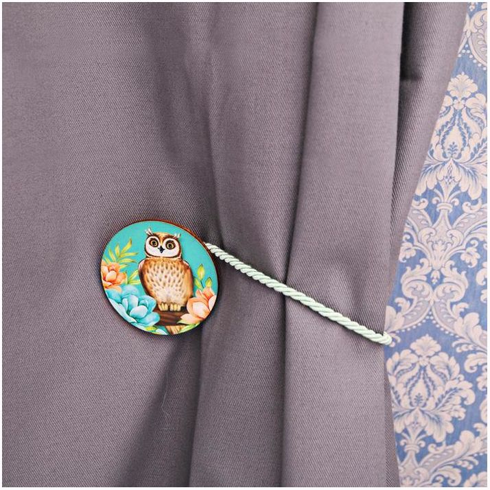 Картинка Подхват для штор «Сова» (№3142277) от магазина Мир детей Товары для Новорожденных