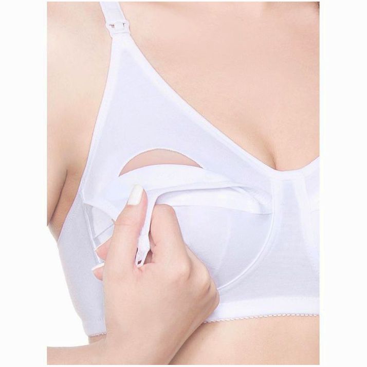 № 3857191 Бюстгальтер для кормления HUNNY mammy , цвет белый, размер 75-C,