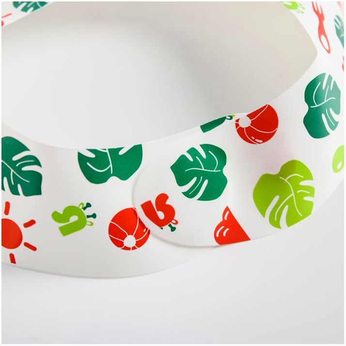 № 4604266 Нагрудник для кормления «Крошка Я» непромокаемый на липучке, цвет зеленый