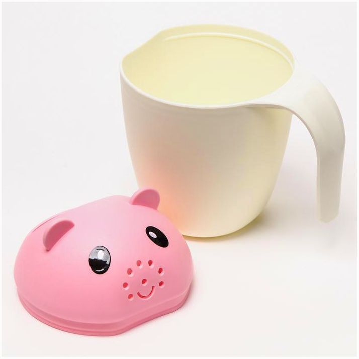 Картинка Ковш для купания и мытья головы, детский банный ковшик, хозяйственный «Мышка», цвет розовый (№7761347) от магазина Мир детей Товары для Новорожденных