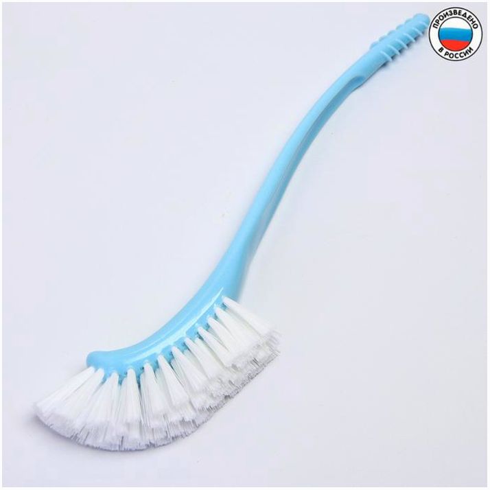 Щётка для мытья бутылочек и сосок, цвет голубой артикул анонс 1606679