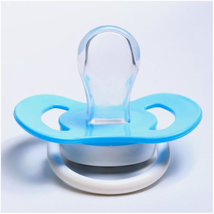 Картинка Соска-пустышка силиконовая, ортодонтическая, от 3 мес., «ТРЕНД. Пингвин» (№5517447) от магазина Мир детей Товары для Новорожденных