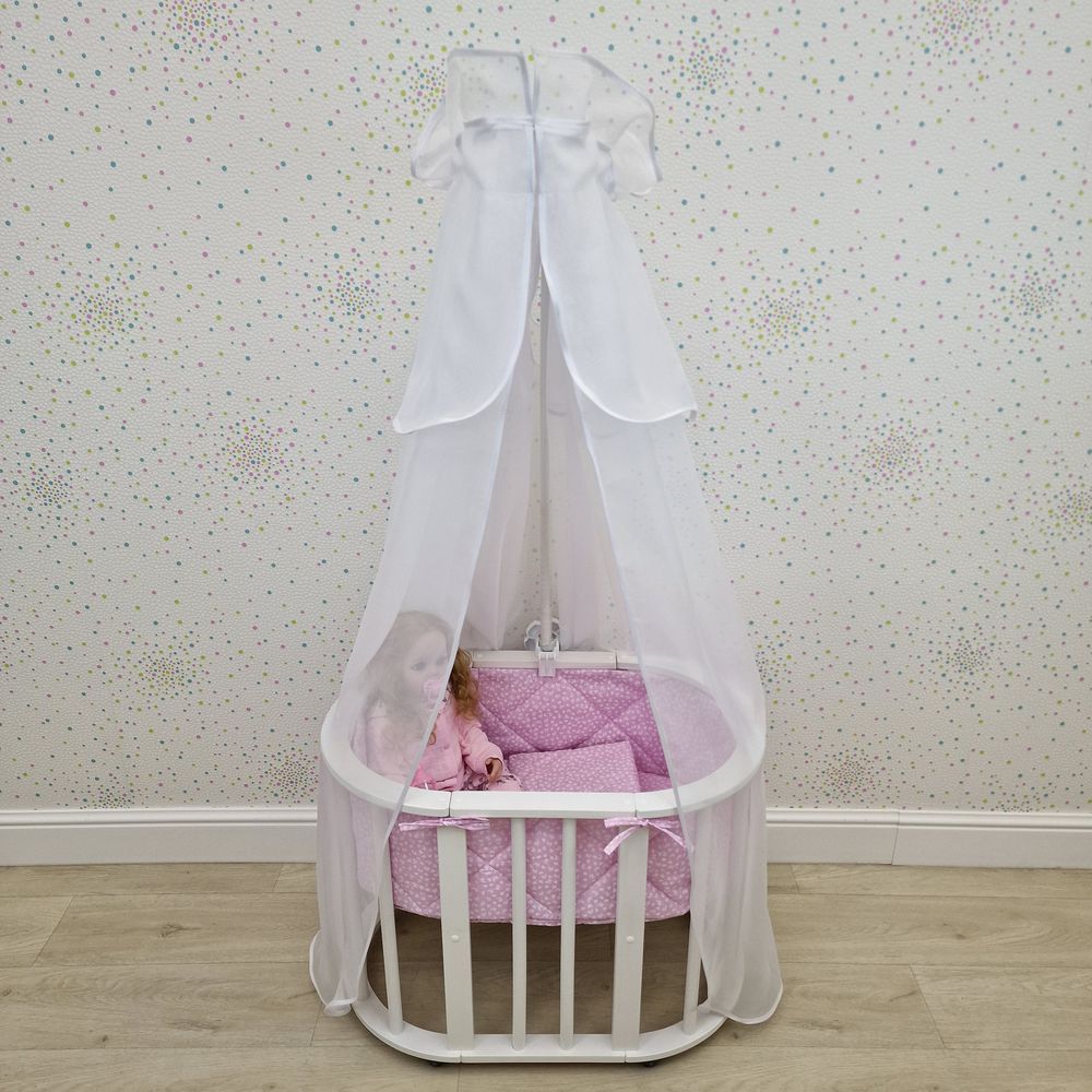 Пеленка для новорожденного с кружевами (бязь) артикул анонс КуклКПБ5_27