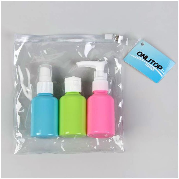 Картинка Набор для хранения, в чехле, 3 предмета, цвет МИКС (№4433082) от магазина Мир детей Товары для Новорожденных