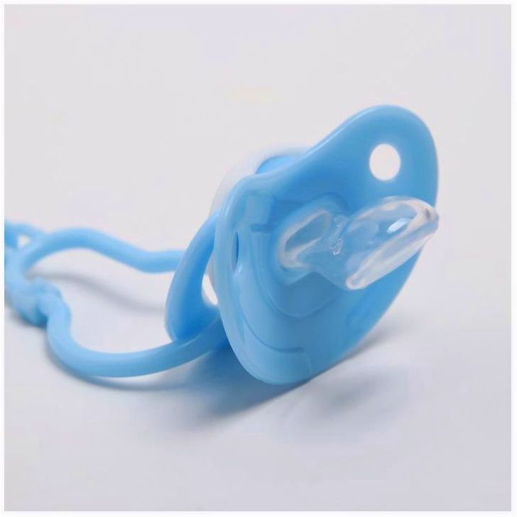 Картинка Пустышка с держателем, ортодонтическая, от 0 мес., виды и цвета МИКС (№4301014) от магазина Мир детей Товары для Новорожденных