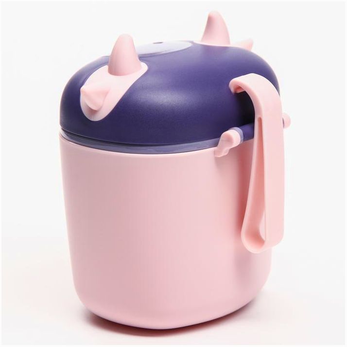 № 7653246 Контейнер для хранения детского питания 500 мл., цвет розовый