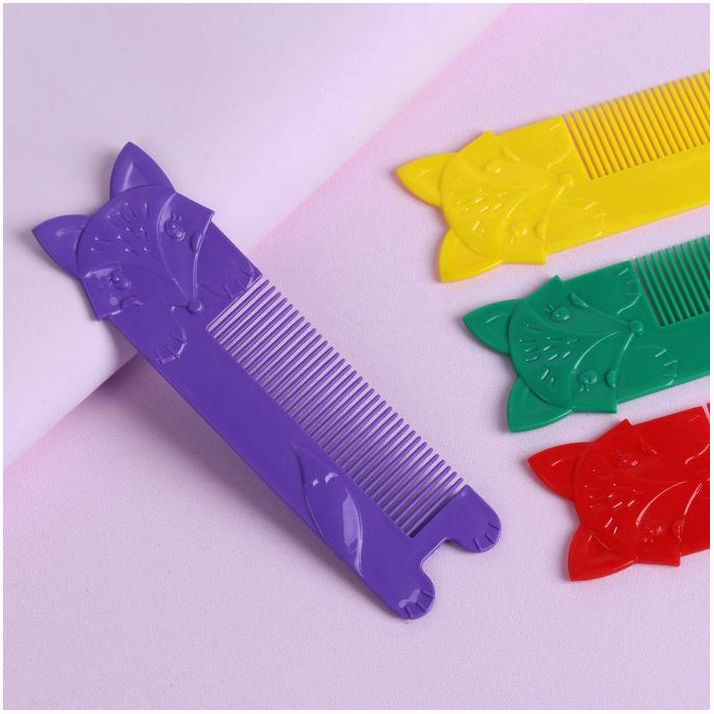Расчёска фигурная, цвет МИКС артикул анонс 1923517