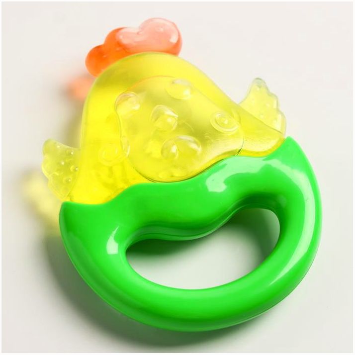 Картинка Прорезыватель охлаждающий «Цыплёнок», цвет МИКС (№2634013) от магазина Мир детей Товары для Новорожденных