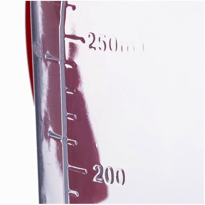 Картинка Бутылочка для кормления, классическое горло, с ручками, 250 мл., от 3 мес., цвет красный (№2969746) от магазина Мир детей Товары для Новорожденных