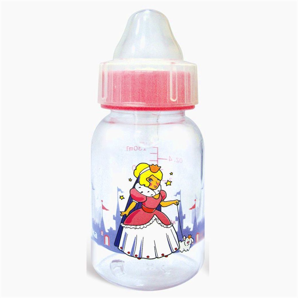 Бутылочка классическая (пластик, силиконовая соска) артикул анонс 1122С