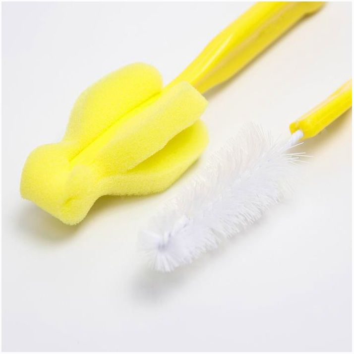 № 3780063 Набор ёршиков по уходу за детскими бутылочками, 6 предметов, цвет МИКС